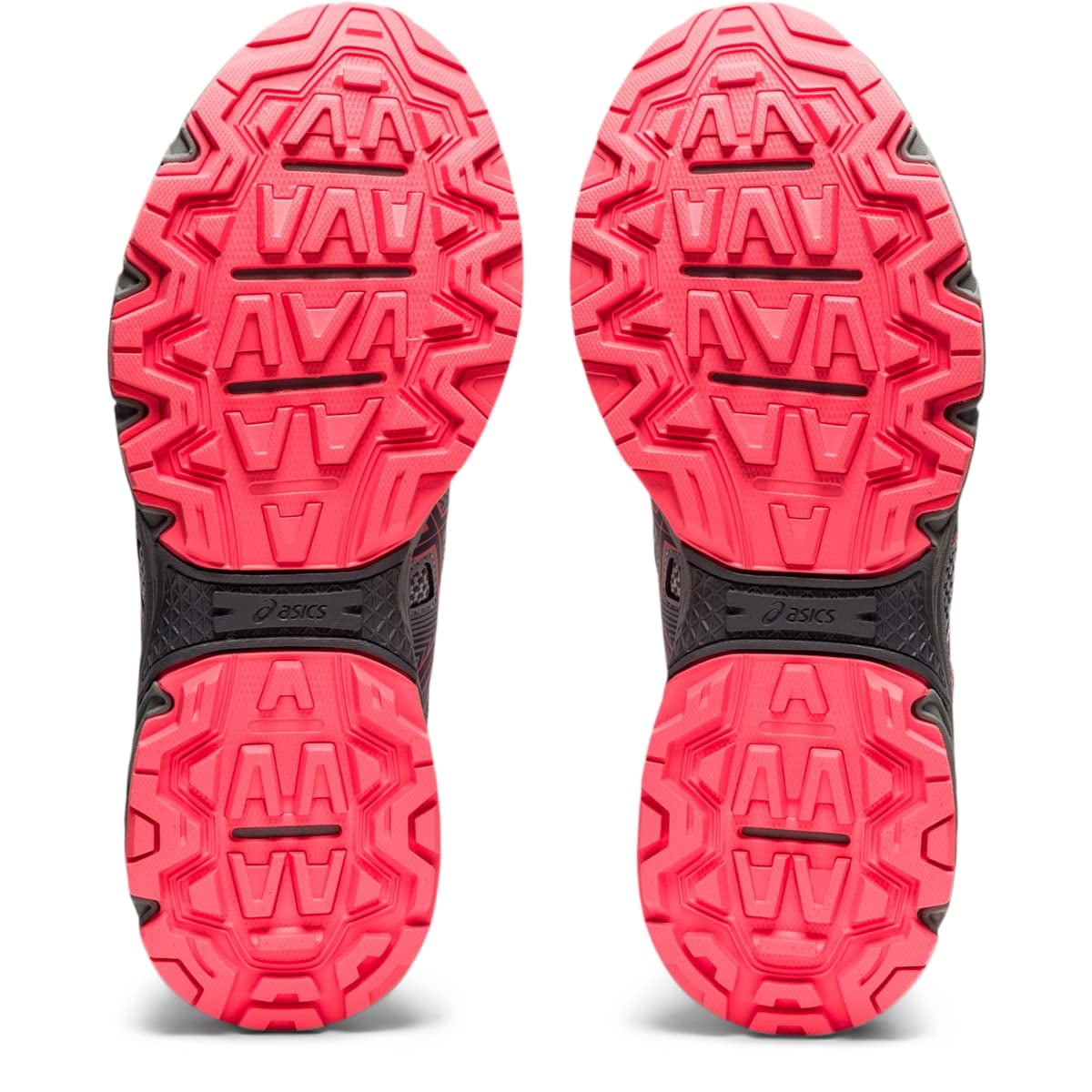ASICS Women's Gel-Venture 8 Trail Shoes, Size 11 US ( Standard ), Piedmont Grey/Blazing Coral- Water Resistant