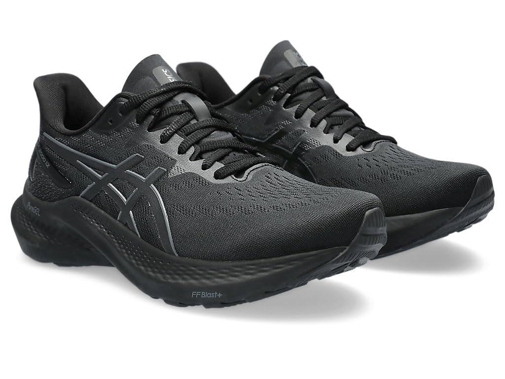 ASICS Womens GT-2000 12 Trail Running Shoes , Size 6 US ( Standard ),Black/Black - overpronation