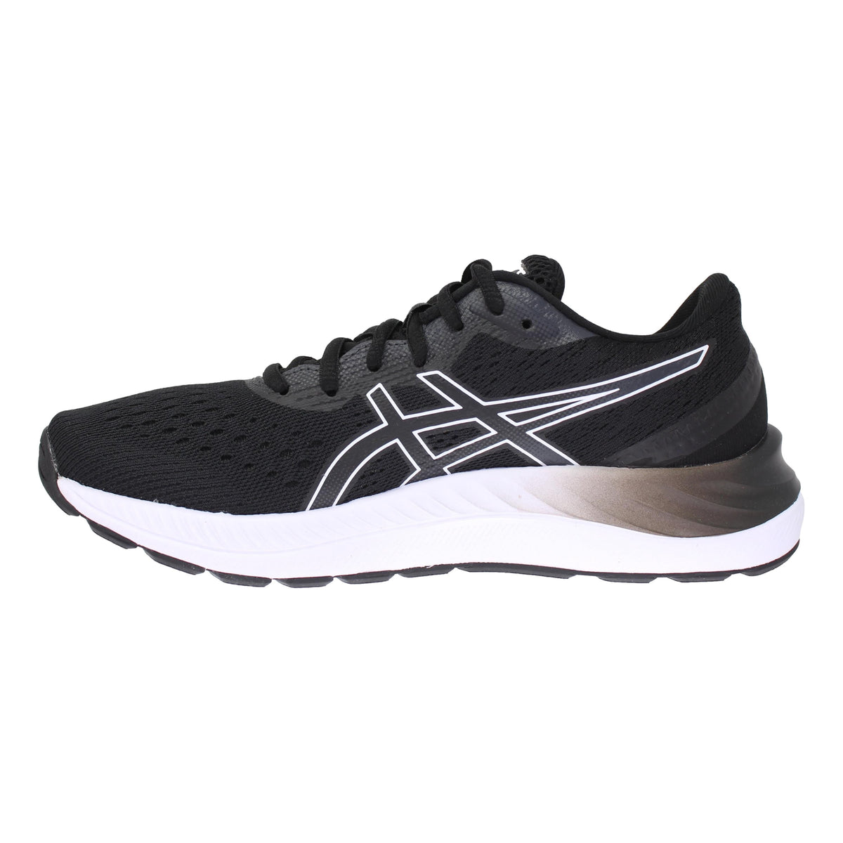ASICS Women's Gel-Excite 8 Running Shoes, 6.5, Black/White