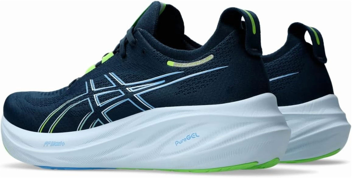 ASICS Male Adult Men 8 1011B794-400 French Blue/Electric Lime