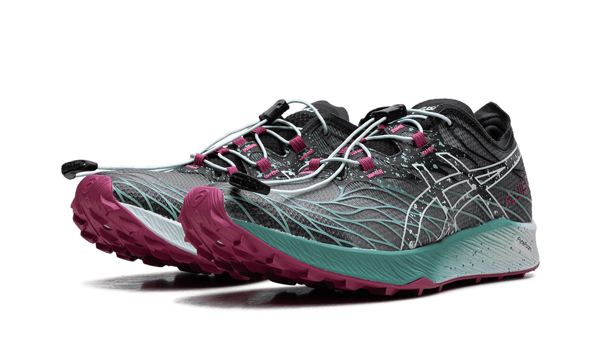 ASICS WOMENS FUJI SPEED Womens "BLACK SOOTHING SEA" 1012B176 001 1012B176 001 from Stadium Goods