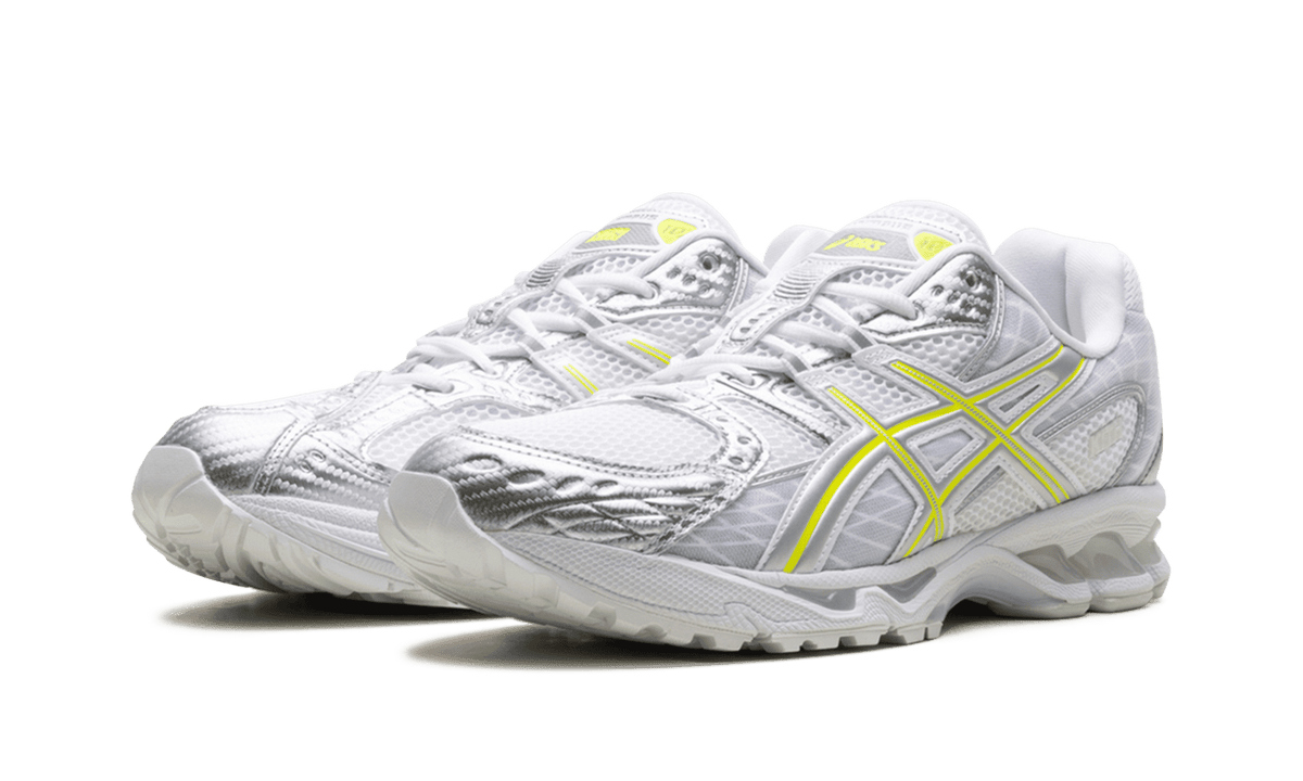 ASICS MENS Gel Nimbus 10.1 "Kith - White Pure Silver" 1203A844 100 from Stadium Goods