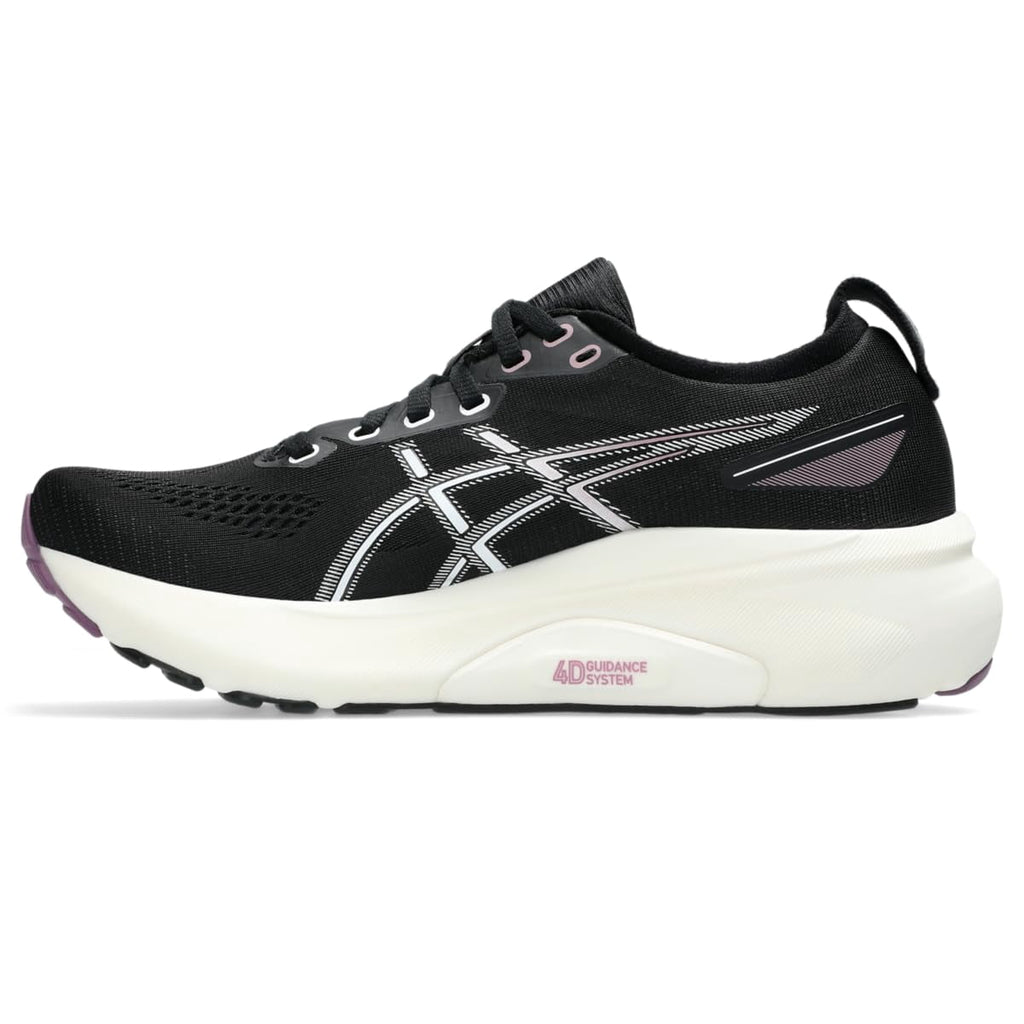 ASICS Women's Gel-Kayano 31 Running Shoes, Size 12 US ( Standard ), Black/Pure Silver