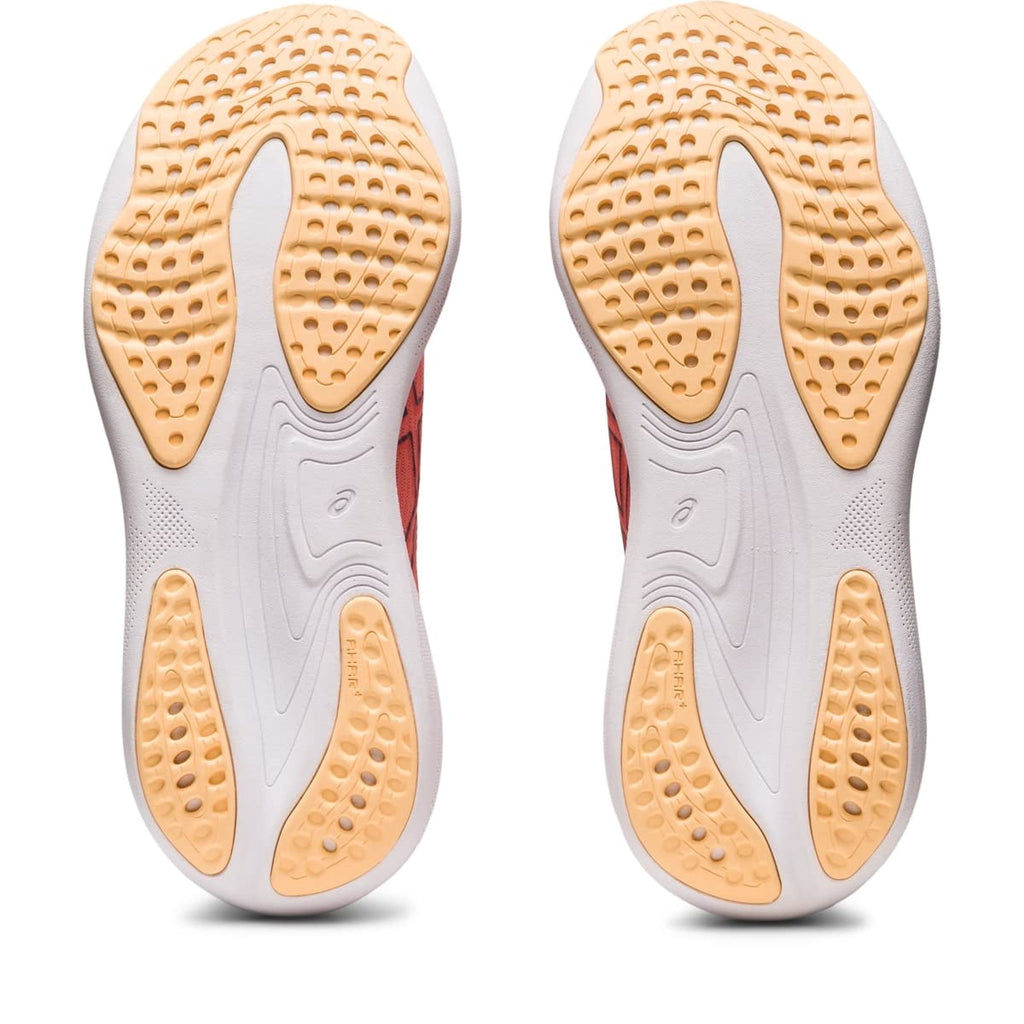 ASICS Women's Gel-Nimbus 25 Running Shoes, 7 US ( WIDE ), Papaya/Dusty Purple