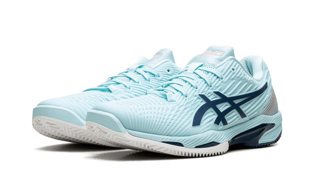 ASICS WOMENS SOLUTION SPEED FF 2 Womens "CLEAR BLUE LIGHT INDIGO" 1042A134 403 1042A134 403 from Stadium Goods