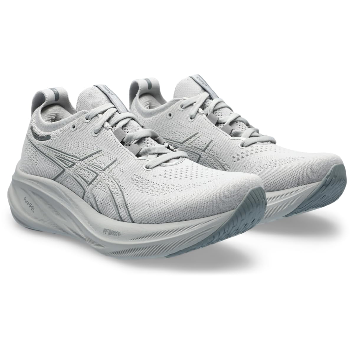 ASICS Women's Gel-Nimbus 26 Running Shoes, Size 6 US ( Standard ) , Concrete/Pure Silver