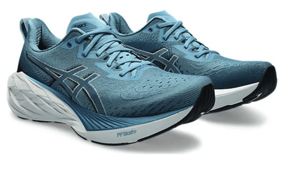 ASICS Men's NOVABLAST 4 Running Shoes, Size 8 US ( WIDE ), Blue Teal/Evening Teal