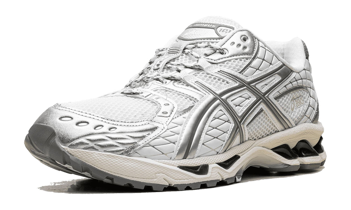 ASICS MENS GEL-NIMBUS 10.1 "White/Airy Blue" 1203A761 102 1203A761 102 from Stadium Goods