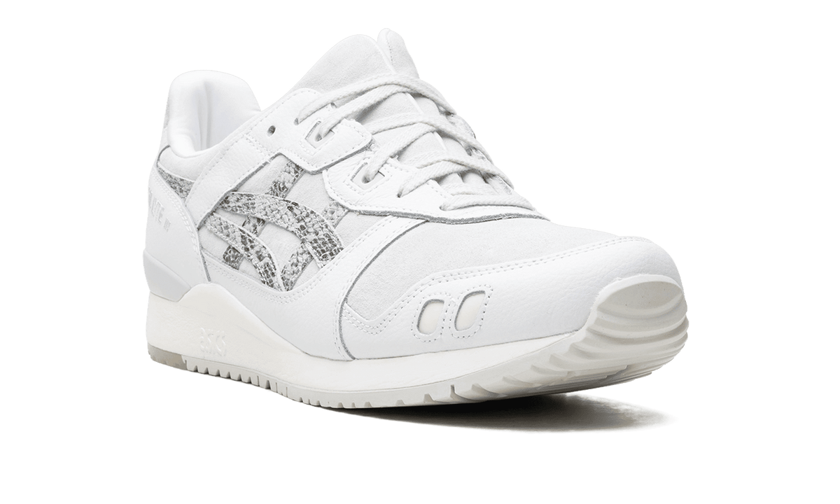 ASICS MENS Atmos x Gel Lyte 3 OG "White Python" 1201A807 100 from Stadium Goods
