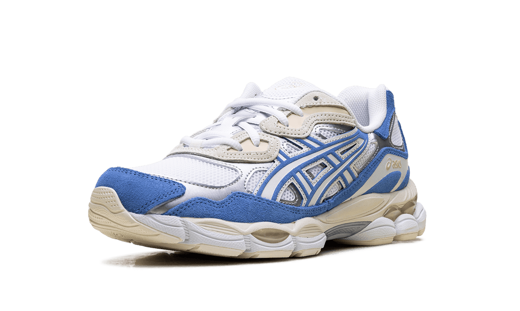 ASICS MENS Gel-NYC "White Blue Coast" 1203A383 116 1203A383 116 from Stadium Goods