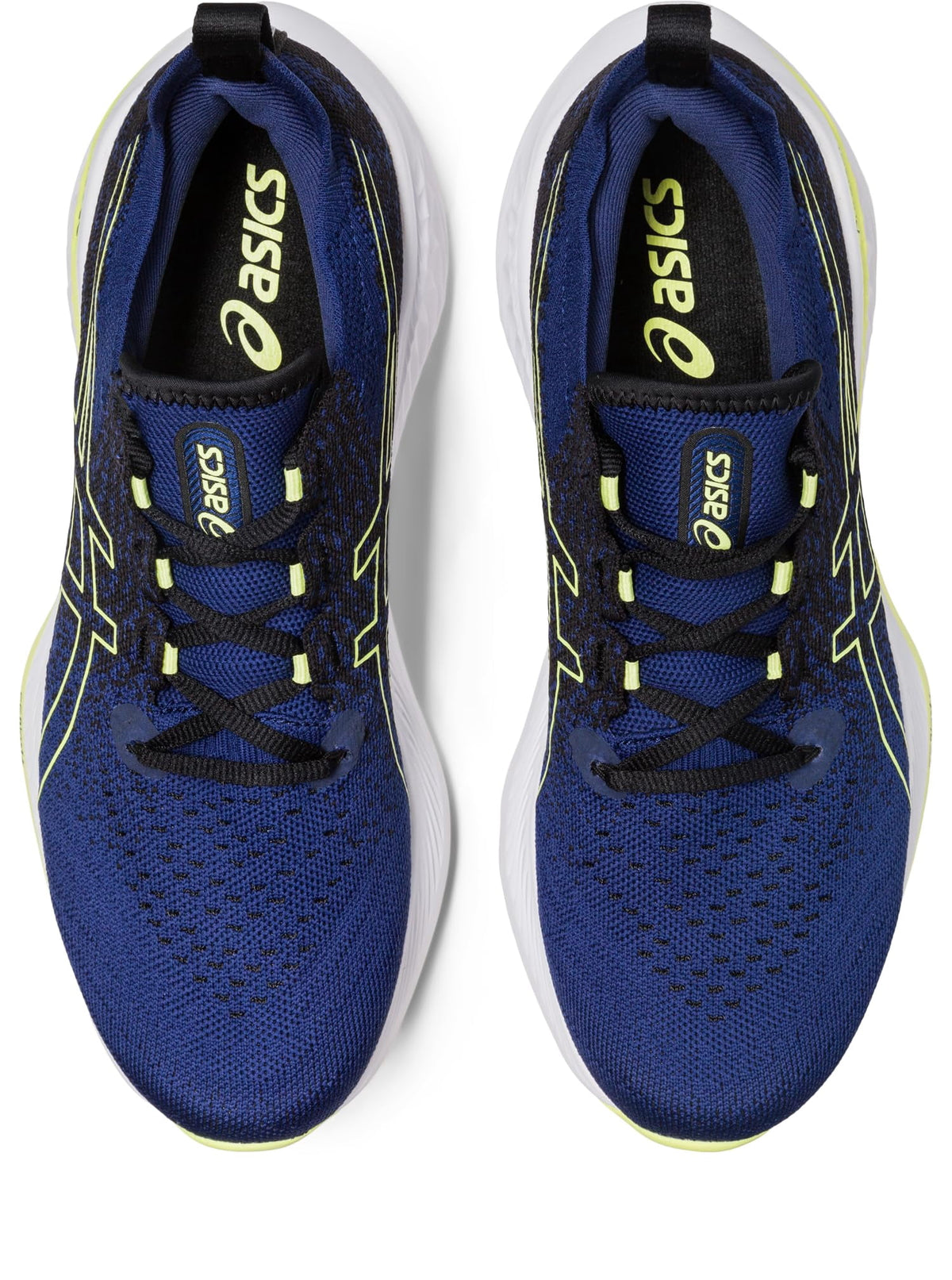 ASICS Men's Gel-Cumulus 25 Mesh Knit Shoes, US 9 ( Medium ) DEEP Ocean/Glow Yellow