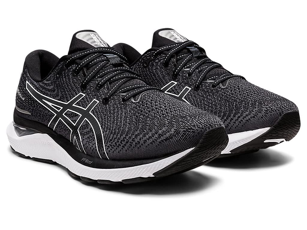 ASICS Women's Gel-Cumulus 24 Running Shoes, Size 10.5 US ( Standard ), Carrier Grey/White