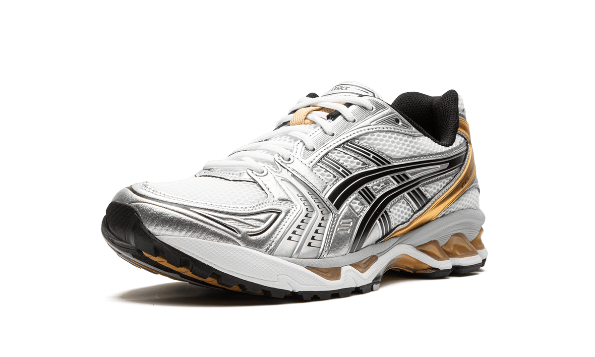 ASICS MENS Gel-Kayano 14 "White / Pure Gold" 1201A019 102 from Stadium Goods