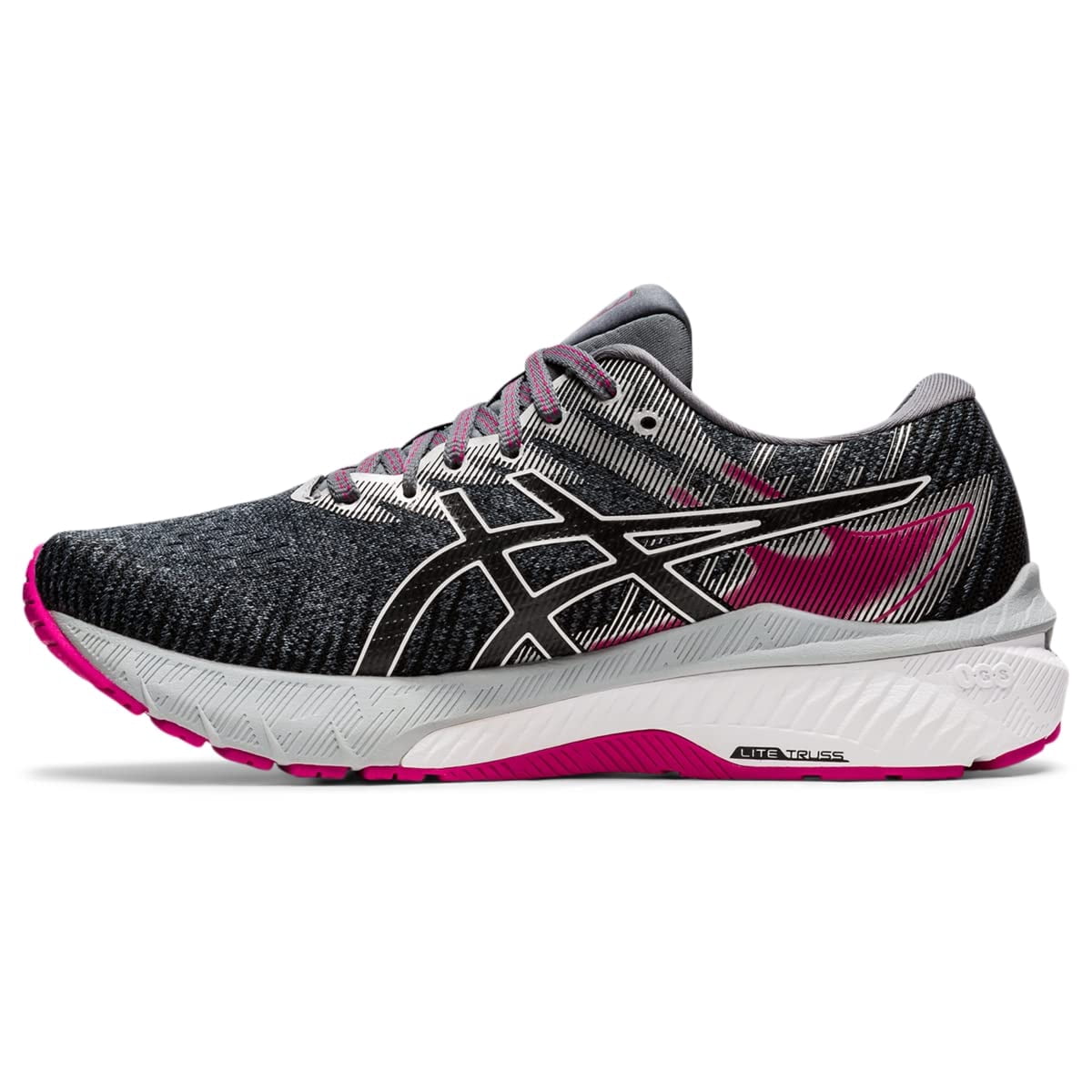 ASICS Women's GT-2000 10 Running Shoes , Size 12.5 US ( WIDE ), Sheet Rock/Pink Rave