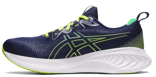 ASICS Men's Gel-Cumulus 25 Running Shoes, Size 9.5 US ( Standard ), Midnight/Cilantro