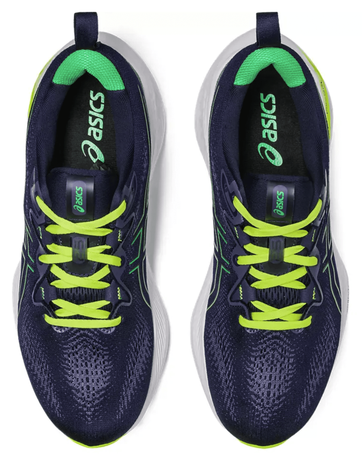 ASICS Men's Gel-Cumulus 25 Running Shoes, Size 9.5 US ( Standard ), Midnight/Cilantro