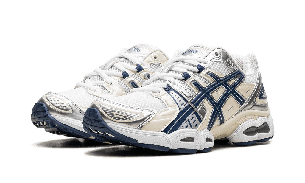 ASICS WOMENS Gel-Nimbus 9 Womens "White Light Indigo" 1202A278 108 1202A278 108 from Stadium Goods