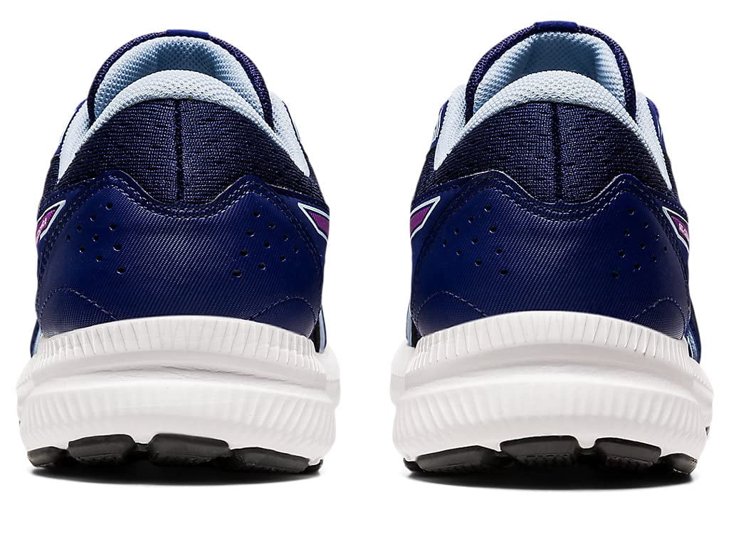 ASICS Women's Gel-Contend 8 Running shoes, 9 US ( Standard ) - Dive Blue/Soft Sky