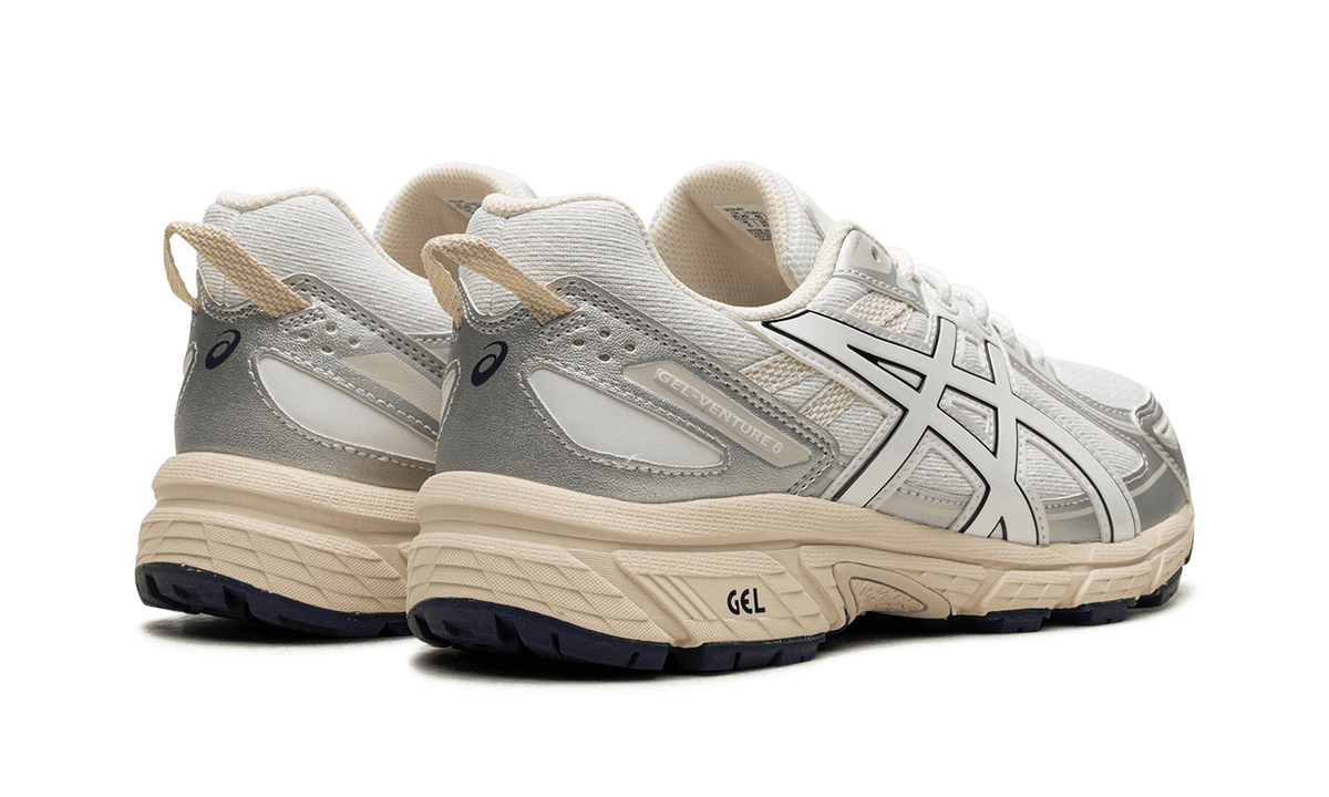 ASICS MENS GEL-VENTURE 6 "White / Silver" 1203A407 100 1203A407 100 from Stadium Goods