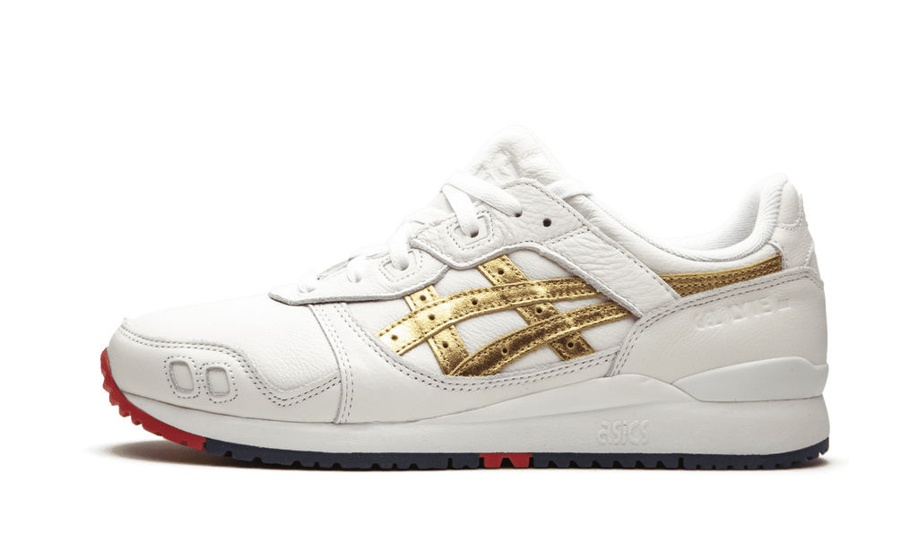 ASICS MENS GEL-LYTE 3 OG "Kith - Tokyo Trio Pack - Super Gold" 1203A044 100 1203A044 100 from Stadium Goods