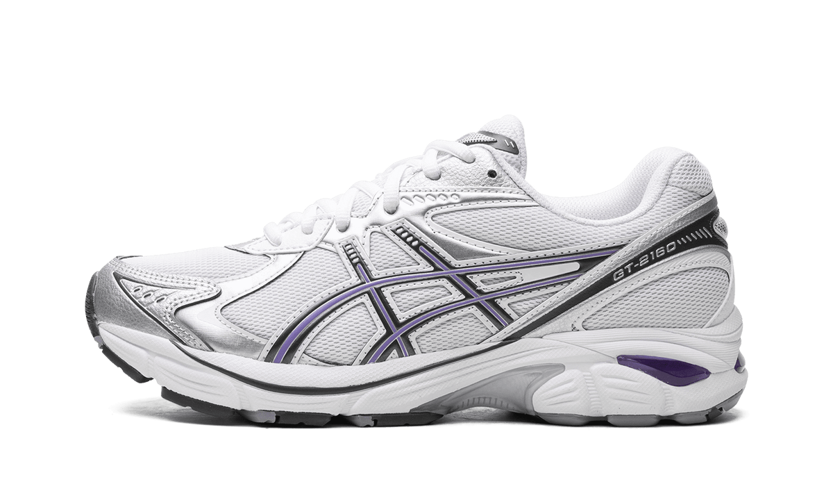 ASICS MENS GT-2160 "White/Silver/Purple" 1203A320 104 1203A320 104 from Stadium Goods