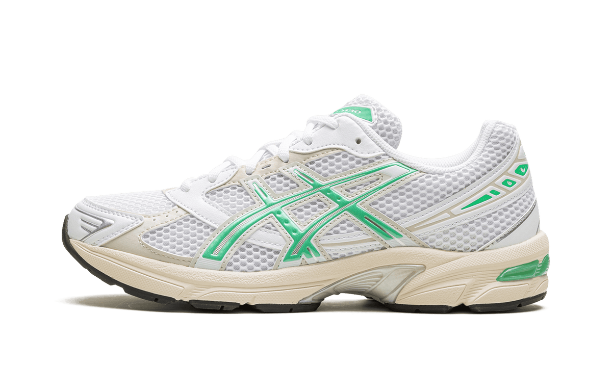 ASICS WOMENS Gel 1130 Womens "White Malachite Green" 1202A164 114 1202A164 114 from Stadium Goods