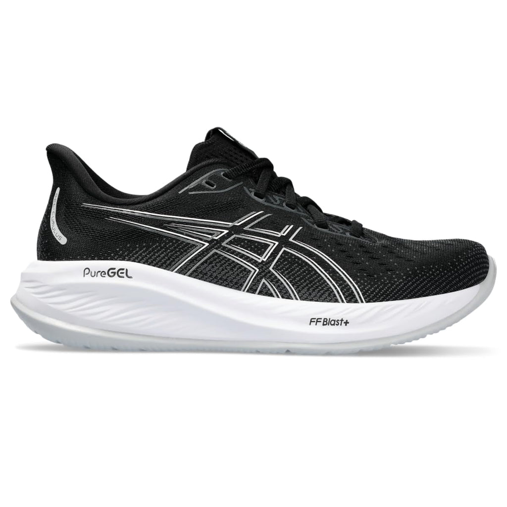 ASICS Women's Gel-Cumulus 26 Running Shoes, 11.5 US ( WIDE ), Black/Concrete
