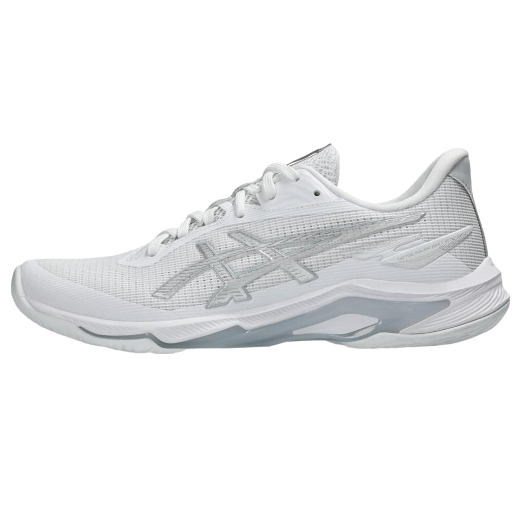 Asics Netburner Ballistic FF 4 White / Pure Silver 1052A083-100 Women's Size 9.5