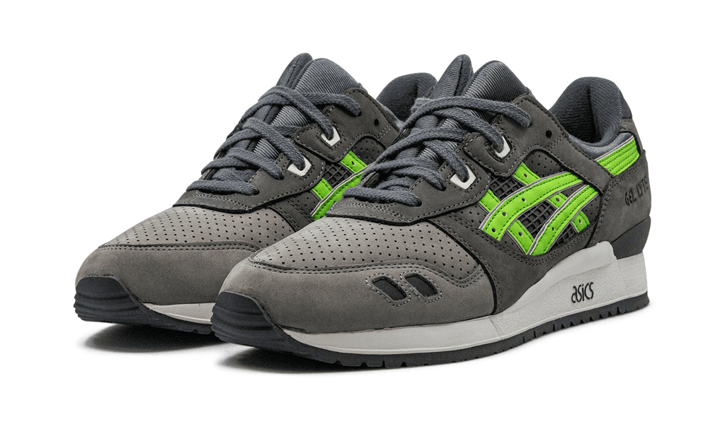 ASICS MENS ASICS Gel-Lyte III "Ronnie Fieg Super Green (F&F)" H10EK 6570 from Stadium Goods