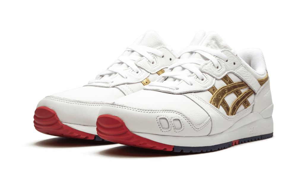 ASICS MENS GEL-LYTE 3 OG "Kith - Tokyo Trio Pack - Super Gold" 1203A044 100 1203A044 100 from Stadium Goods
