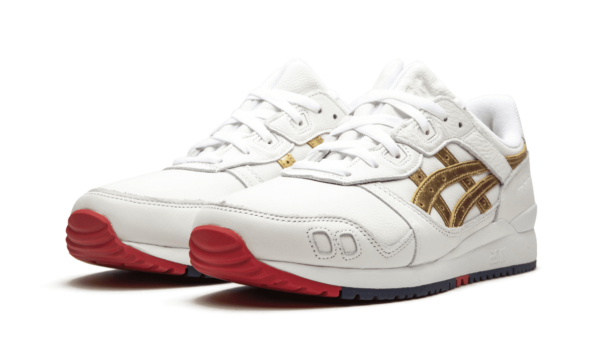 ASICS MENS GEL-LYTE 3 OG "Kith - Tokyo Trio Pack - Super Gold" 1203A044 100 1203A044 100 from Stadium Goods