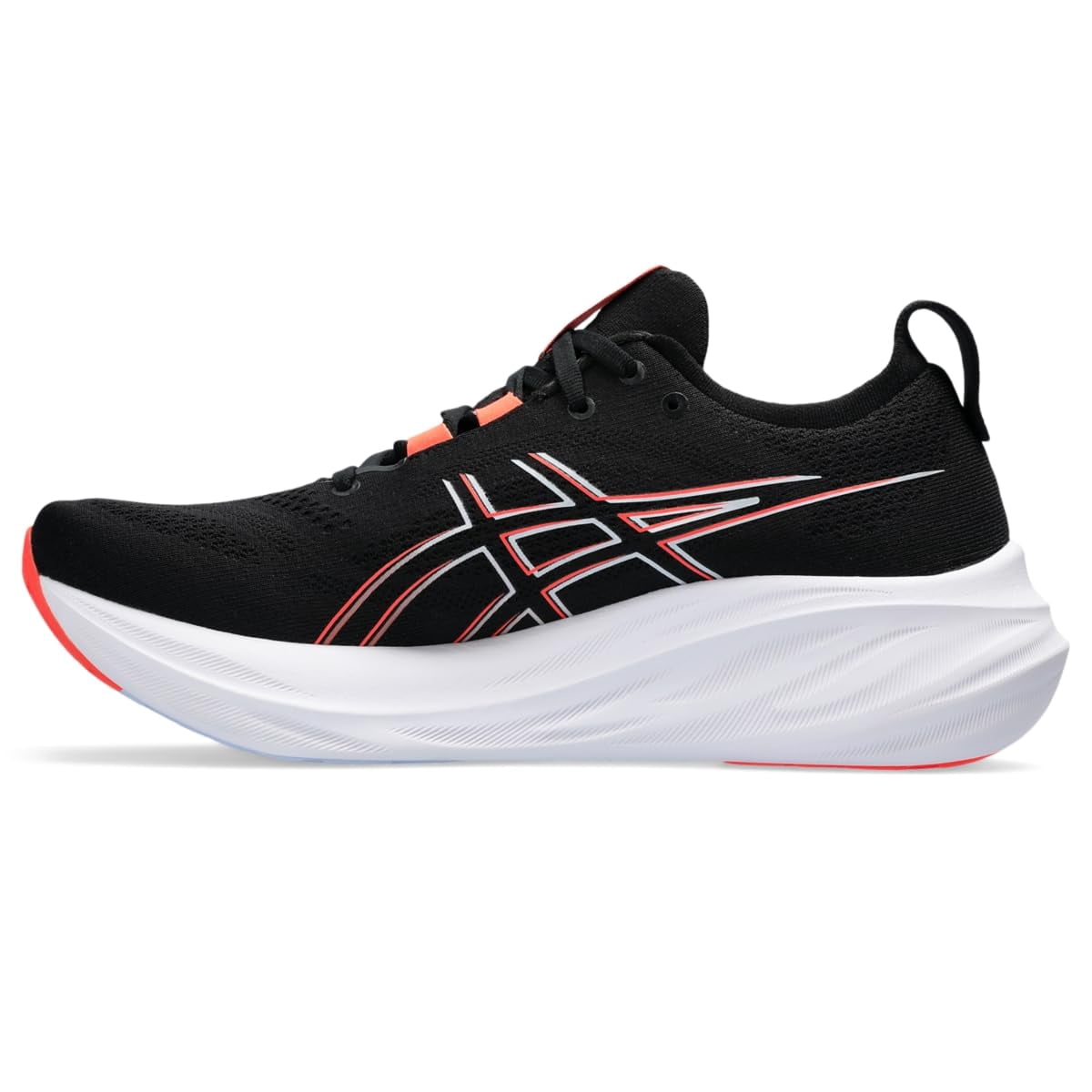 ASICS Men's Gel-Nimbus 26 Running Shoes, Size 15 US ( Standard ) , Black/True RED