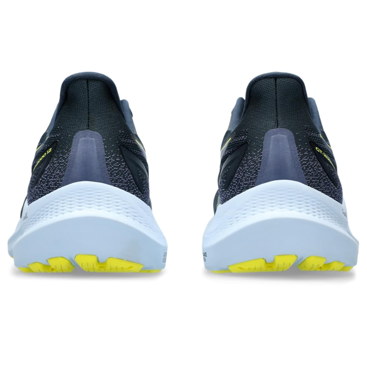 ASICS Men's GT-2000 12 Running Shoes, French Blue/Bright Yellow, US 11.5 D