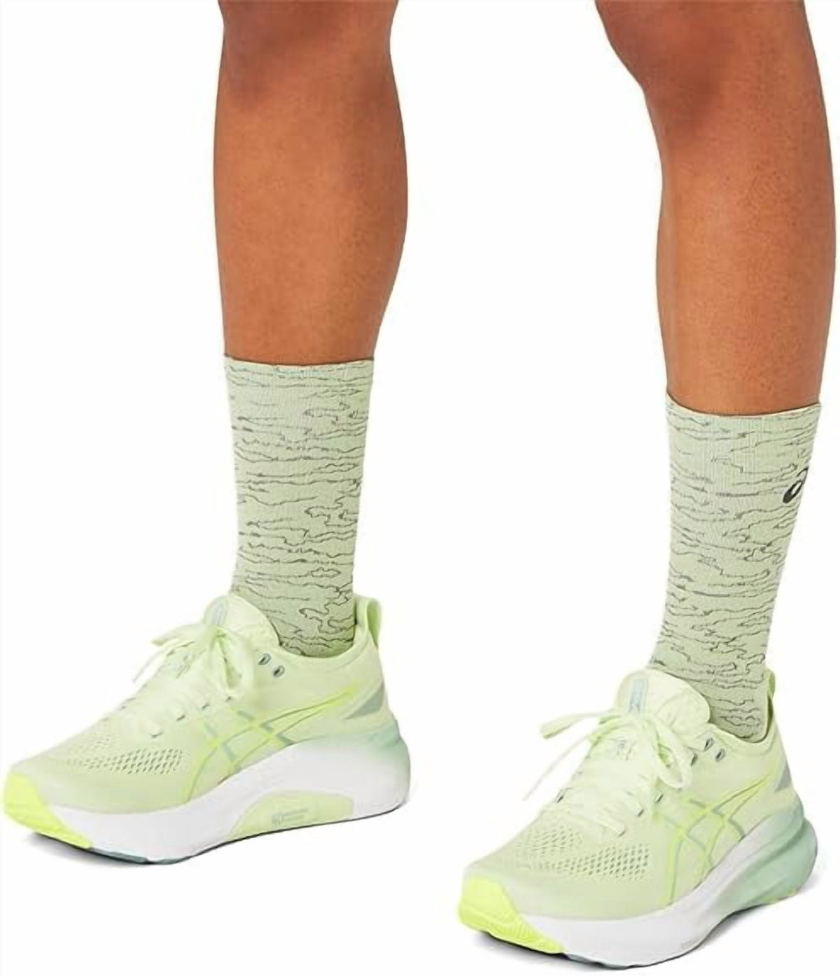 ASICS Women's Gel-Kayano 31 Running Shoes, Cool Matcha/Light Celadon, US 8.5 Wide