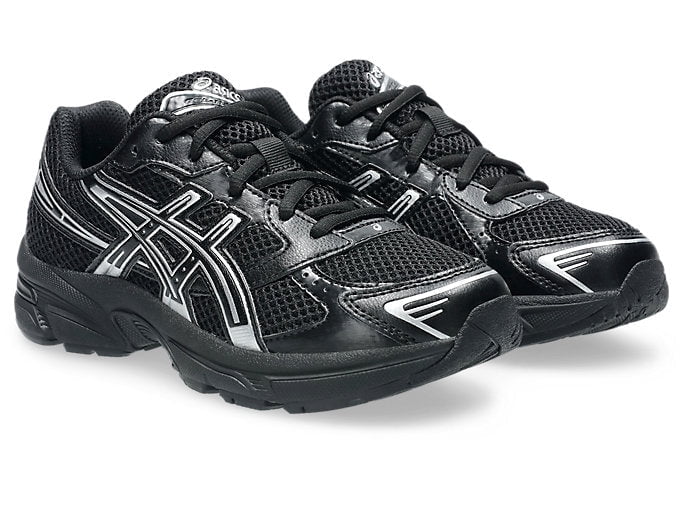 Big Kid's ASICS Gel-1130 Black/Pure Silver (1204A169-001) - 4