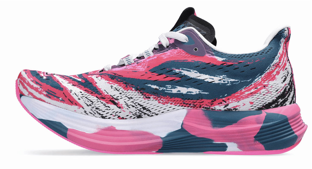 ASICS Women's Noosa TRI 15 Running Shoes, Size 5 US ( Standard ), RESTFUL Teal/HOT Pink