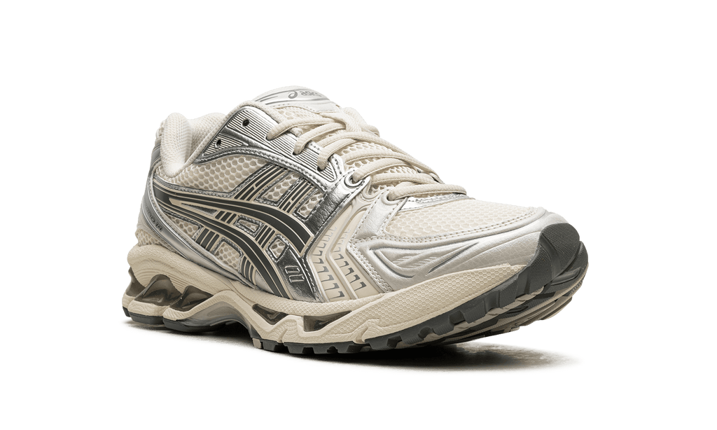 ASICS MENS GEL KAYANO 14 "BIRCH DARK PEWTER" 1201A019 200 from Stadium Goods