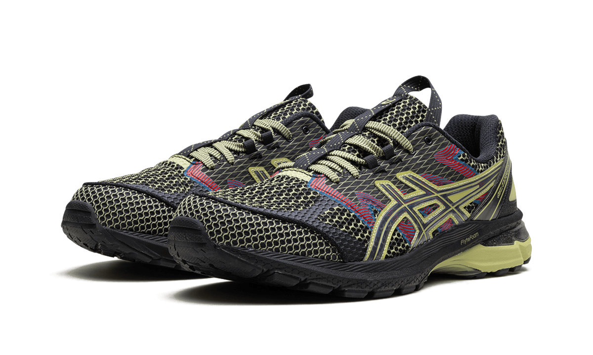 ASICS MENS GEL-Terrain "Black / Neon Lime" 1203A394 001 1203A394 001 from Stadium Goods