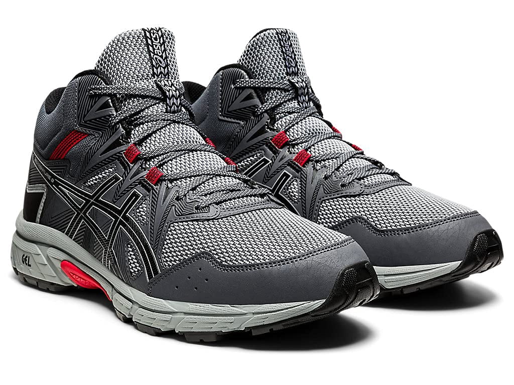 ASICS Men's Gel-Venture 8 Mid Top Everyday Shoes, Size 14 US ( Standard ), Carrier Grey/Sheet Rock- Water Resistant