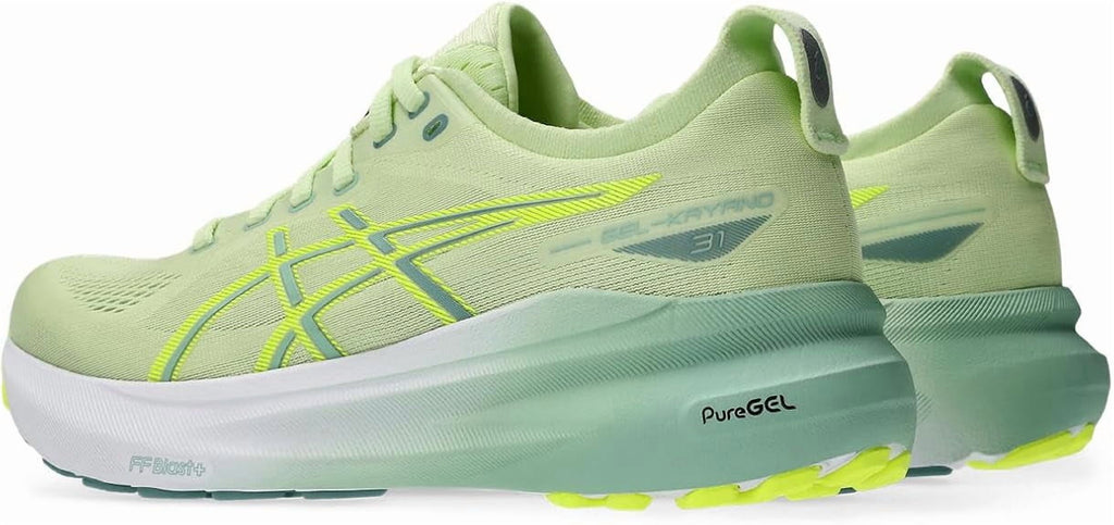 ASICS Women's Gel-Kayano 31 Running Shoes, Cool Matcha/Light Celadon, US 8.5 Wide